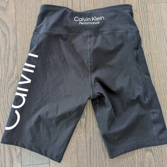 Black Calvin Klein Biker Shorts - Picture 6 of 6